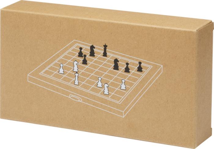 Branded Wooden Chess Set