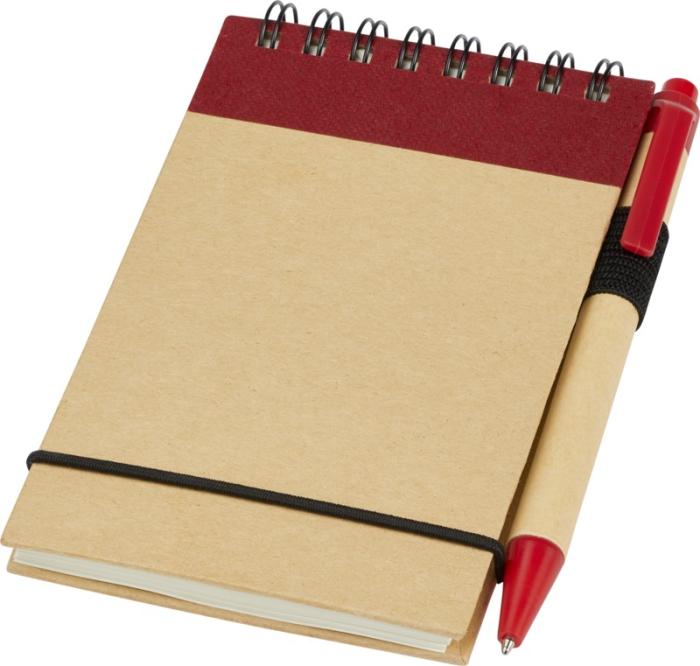 A7 Recycled Jotter Notepad With Pen