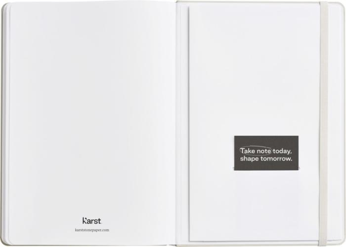 Karst® A5 Stone Paper Hardcover Lined Notebook