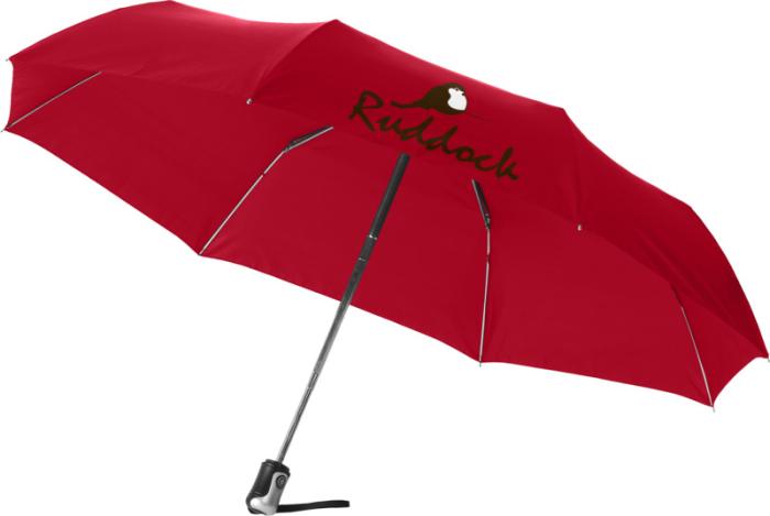 21.5" Foldable Auto Open & Close Branded Umbrella