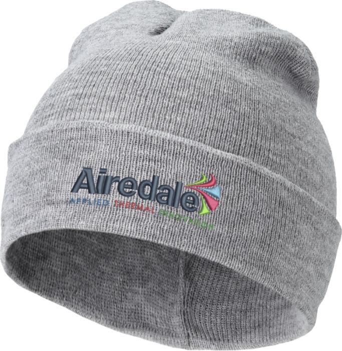 Beanie Hat With Embroidered Logo