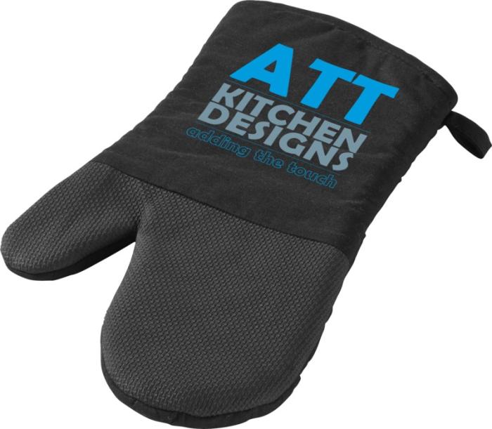 Oven Glove With Silicone Grip