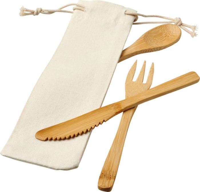 Bamboo Cutlery Set