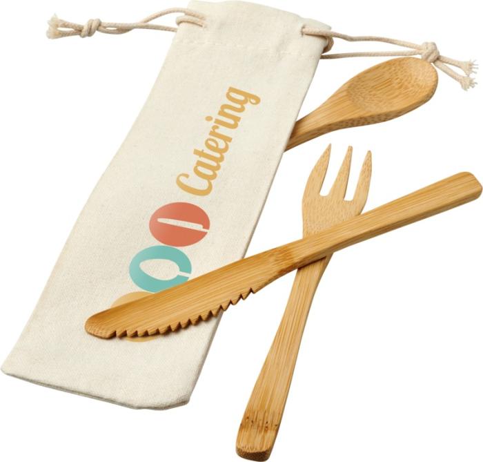 Bamboo Cutlery Set