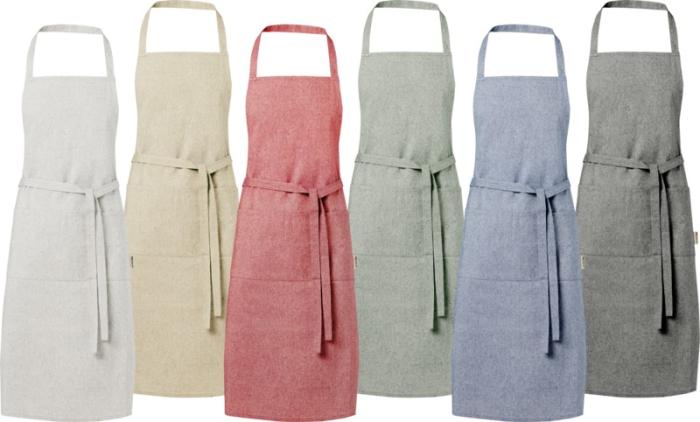 Recycled Cotton Branded Apron 200 g/m²