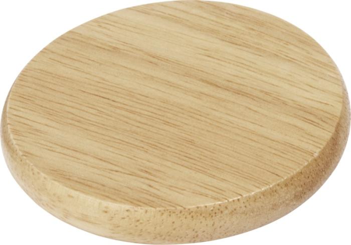 Wooden Coaster With Bottle Opener