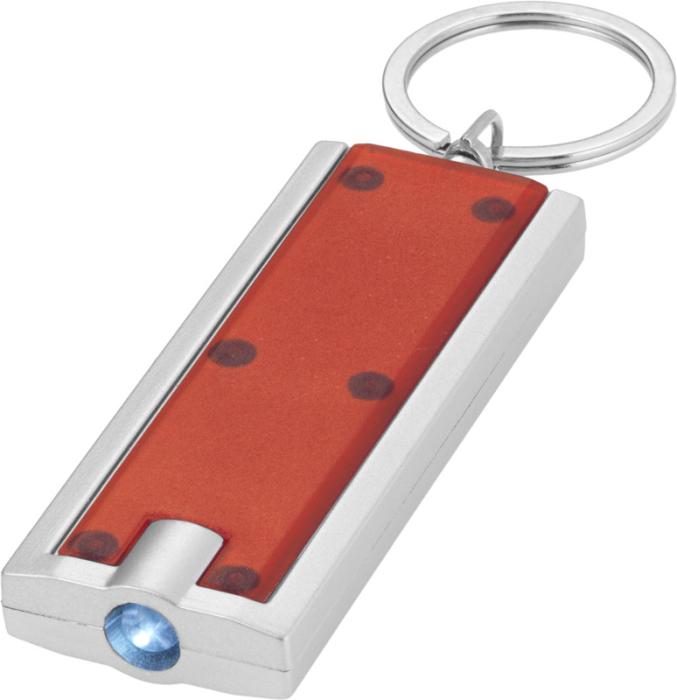 LED Light Keyring Red