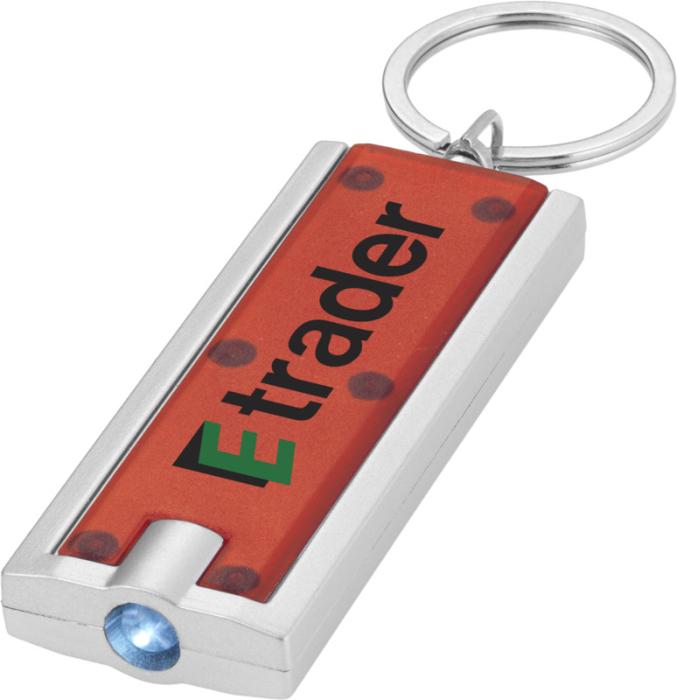 LED Light Keyring Red