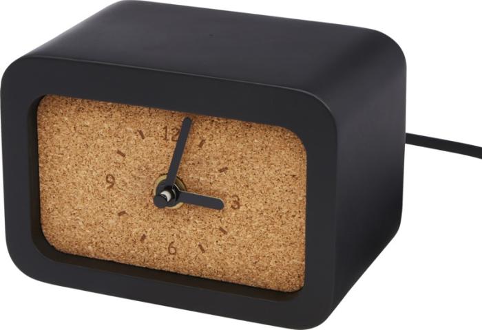 Wireless Limestone Charging Desk Clock