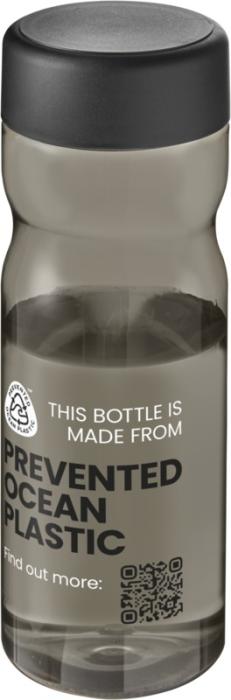 H2O Active® Eco Base 650ml Screw Cap Printed Water Bottle