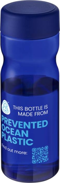 H2O Active® Eco Base 650ml Screw Cap Printed Water Bottle