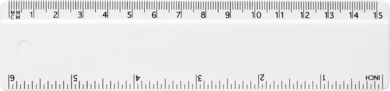 15cm Plastic Ruler