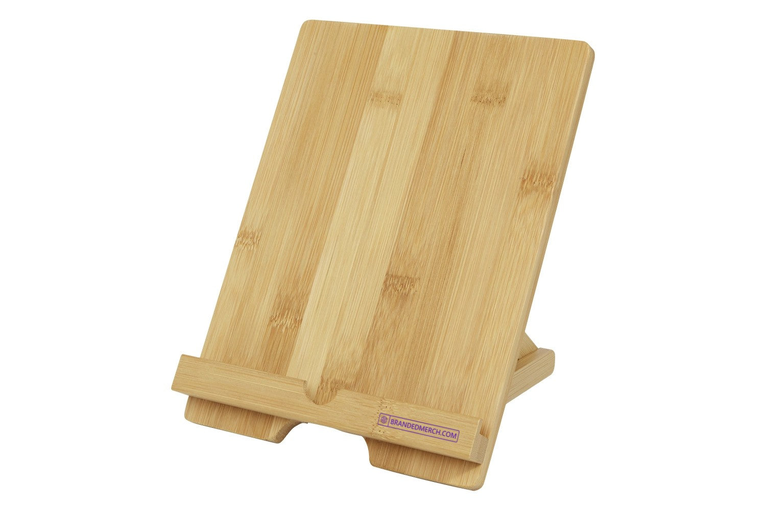 Bamboo Branded Tablet Holder