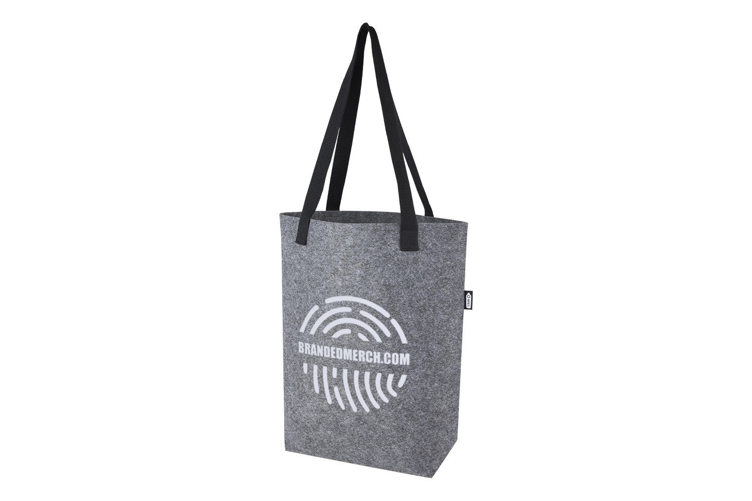 GRS Recycled Felt Tote Bag With Wide Bottom 12L