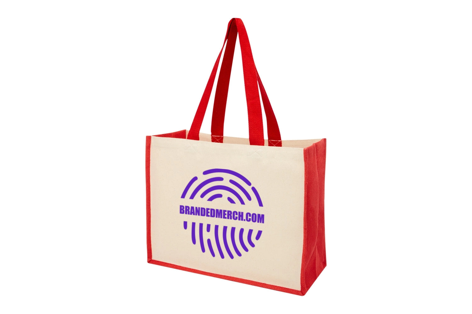 Canvas And Jute Shopping Tote Bag 23L 320 g/m²