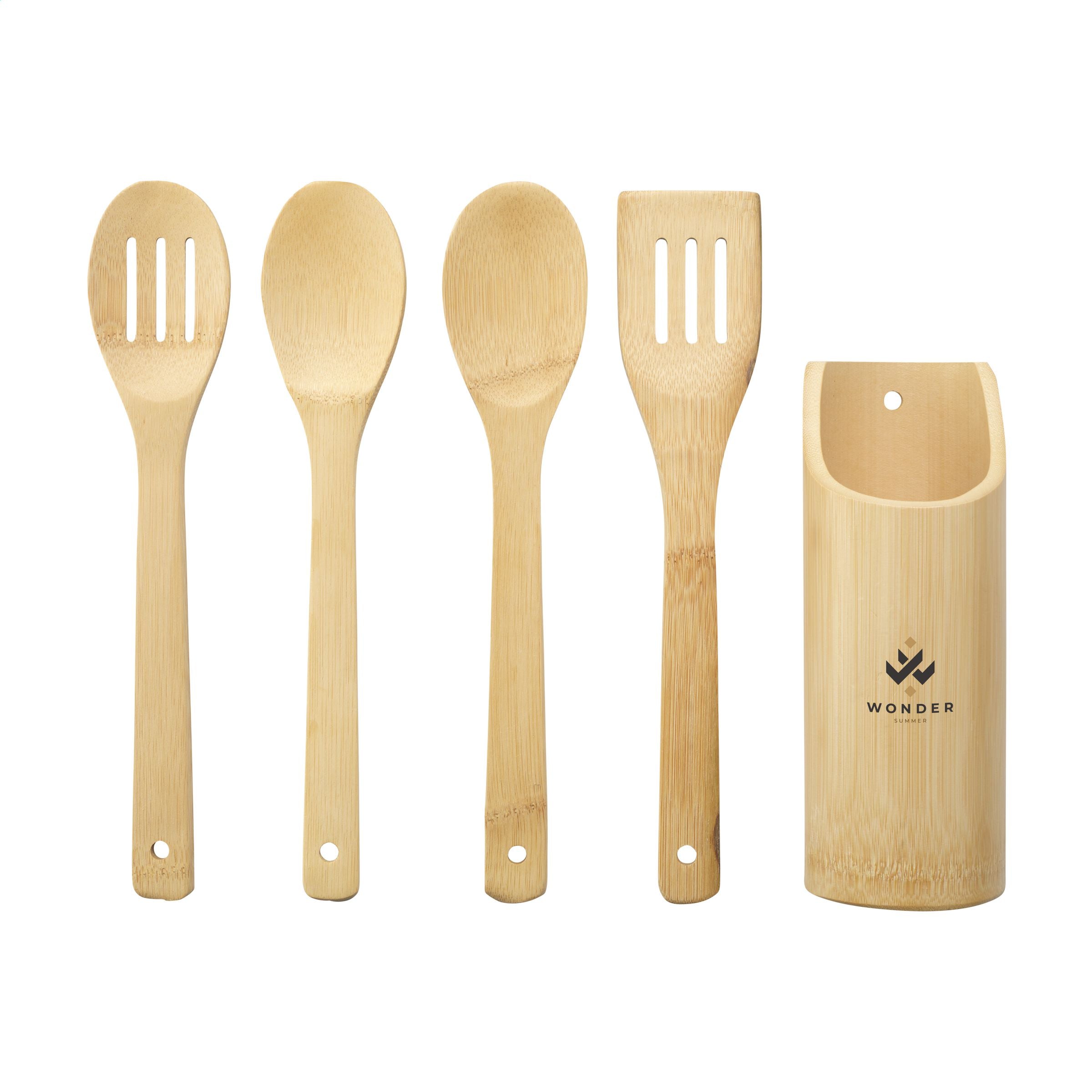 Bamboo Branded Cooking/Kitchen Set kitchen