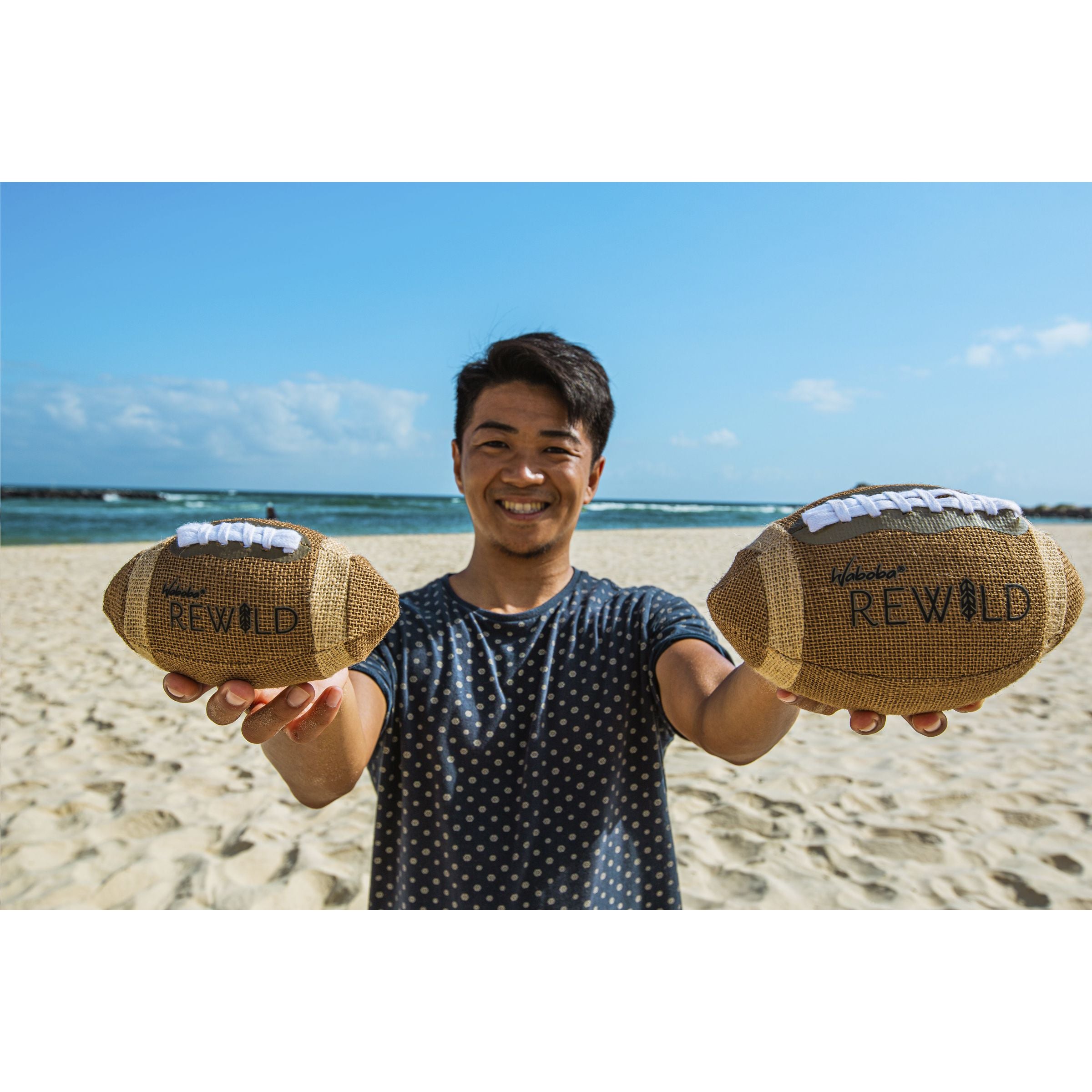 Sustainable Branded American Football 15cm