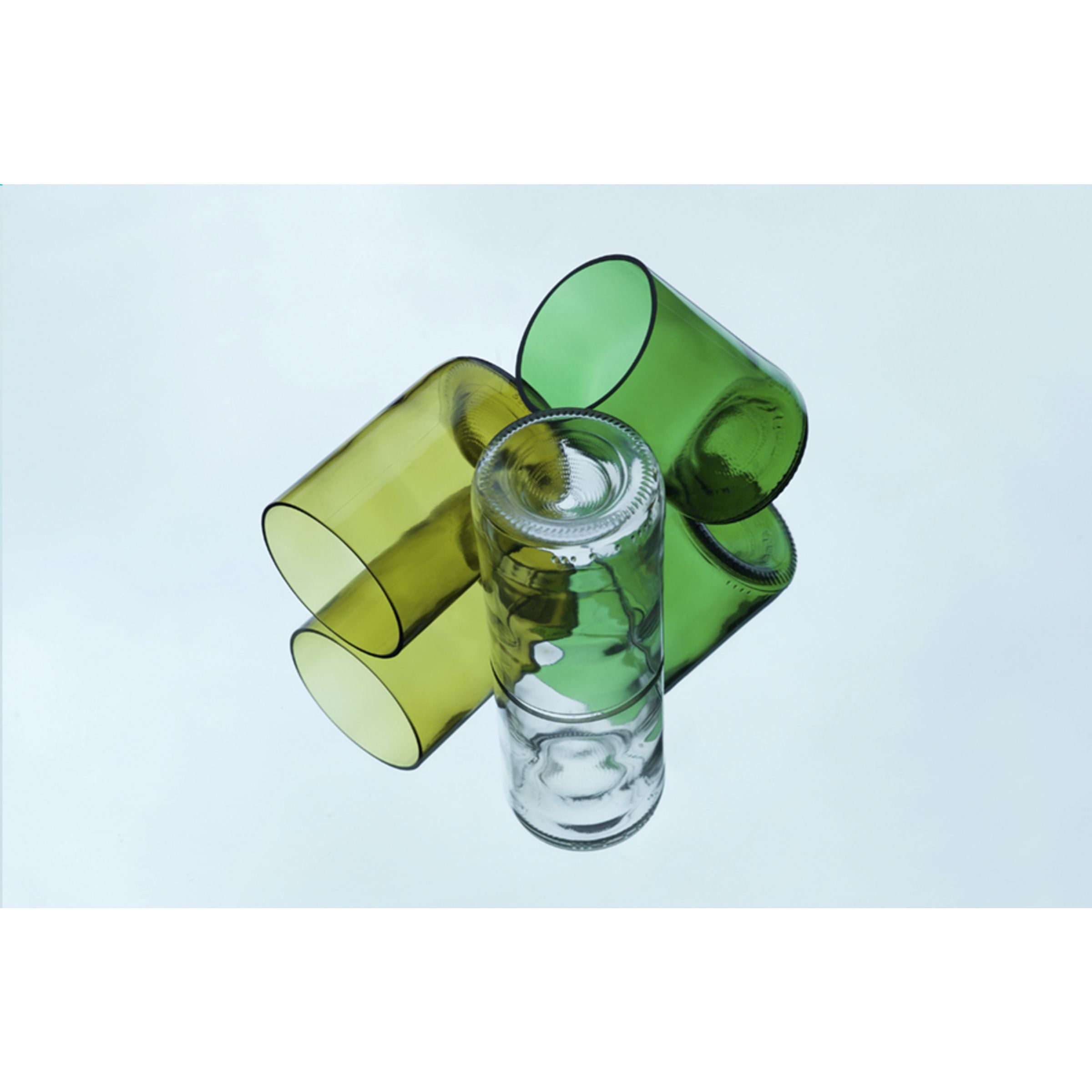 Rebottled® Branded Tumbler Drinking Glass
