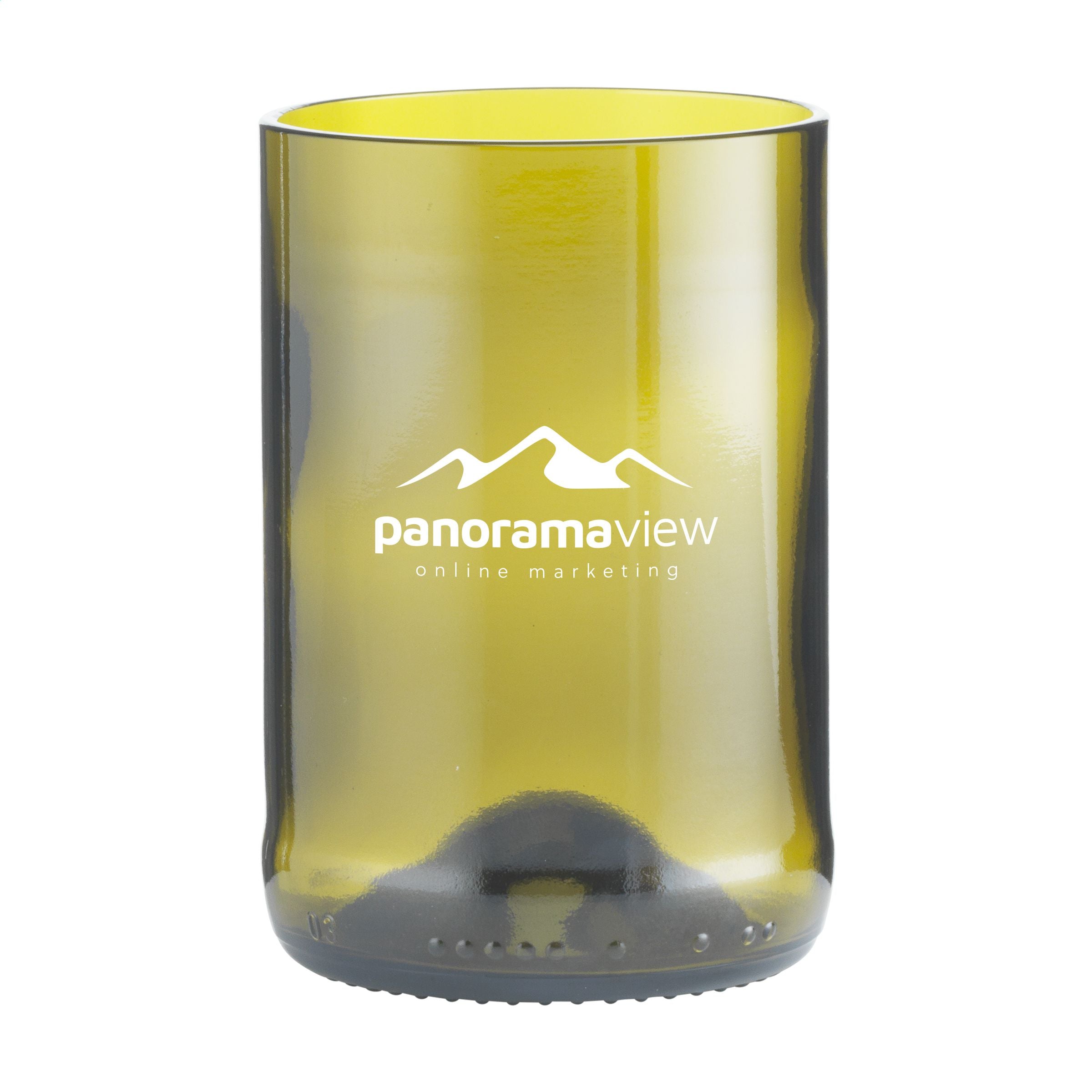 Rebottled® Branded Tumbler Drinking Glass