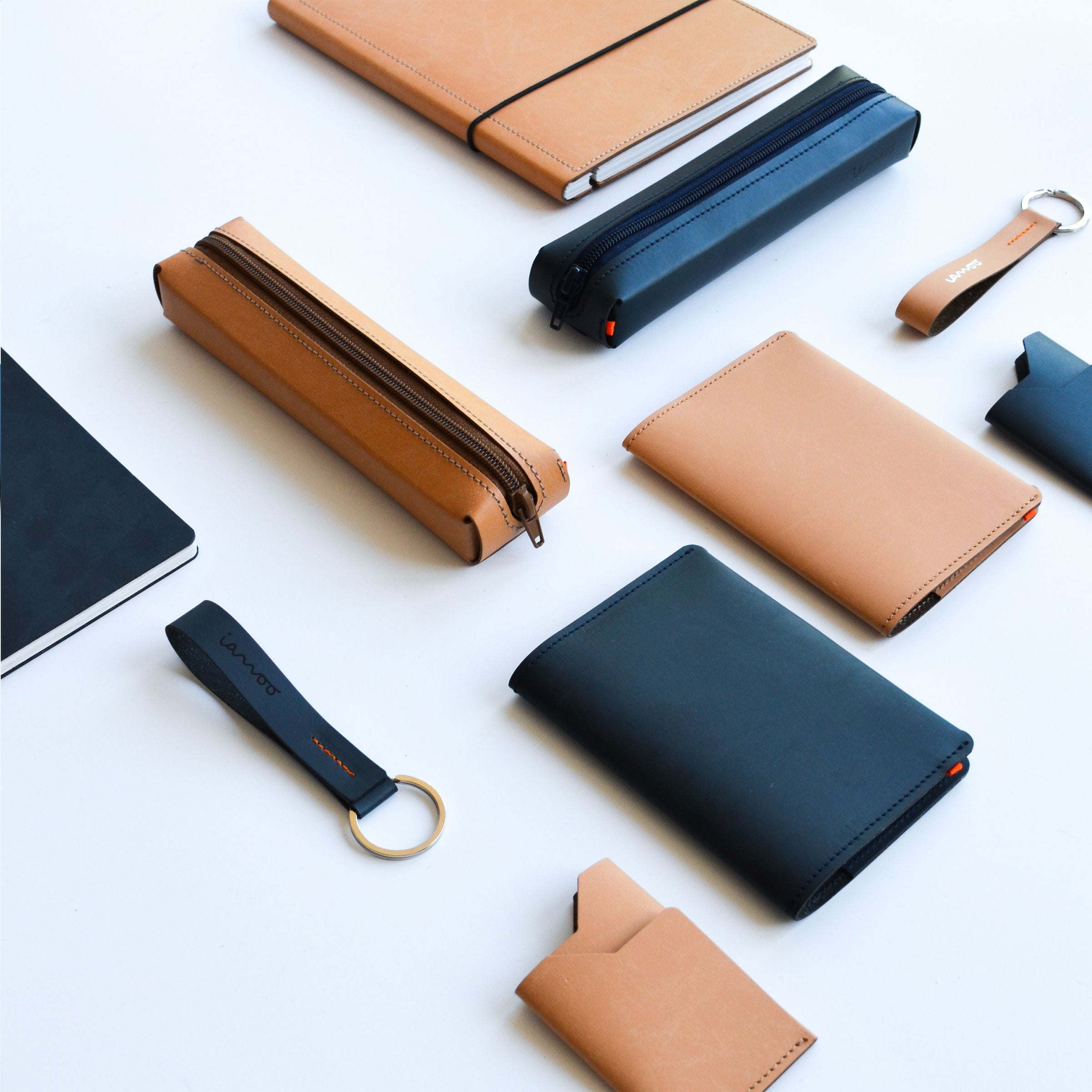Recycled Leather Passport Holder