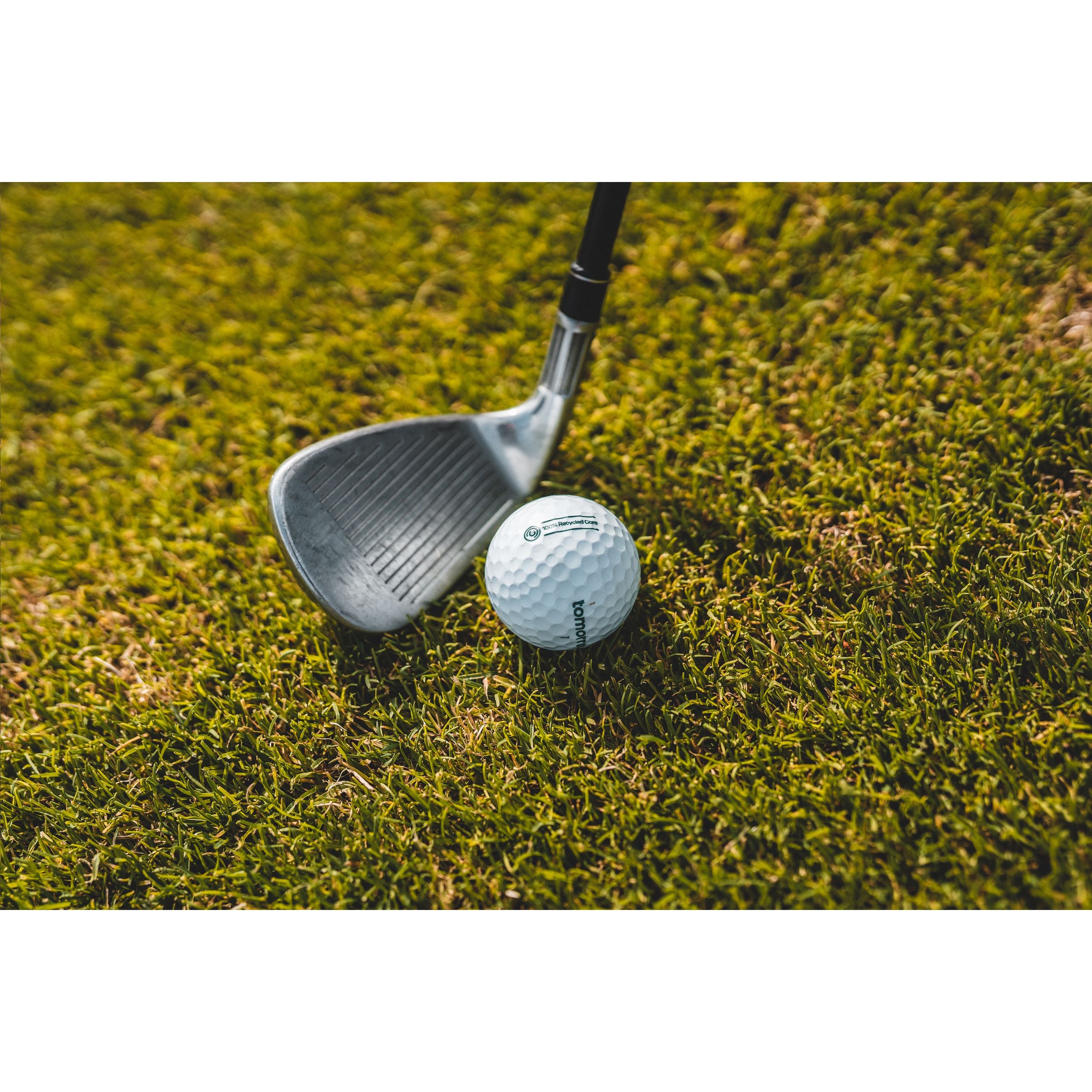 Recycled Branded Golf Ball White