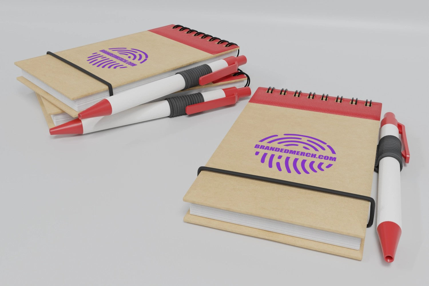 A7 Recycled Jotter Notepad With Pen