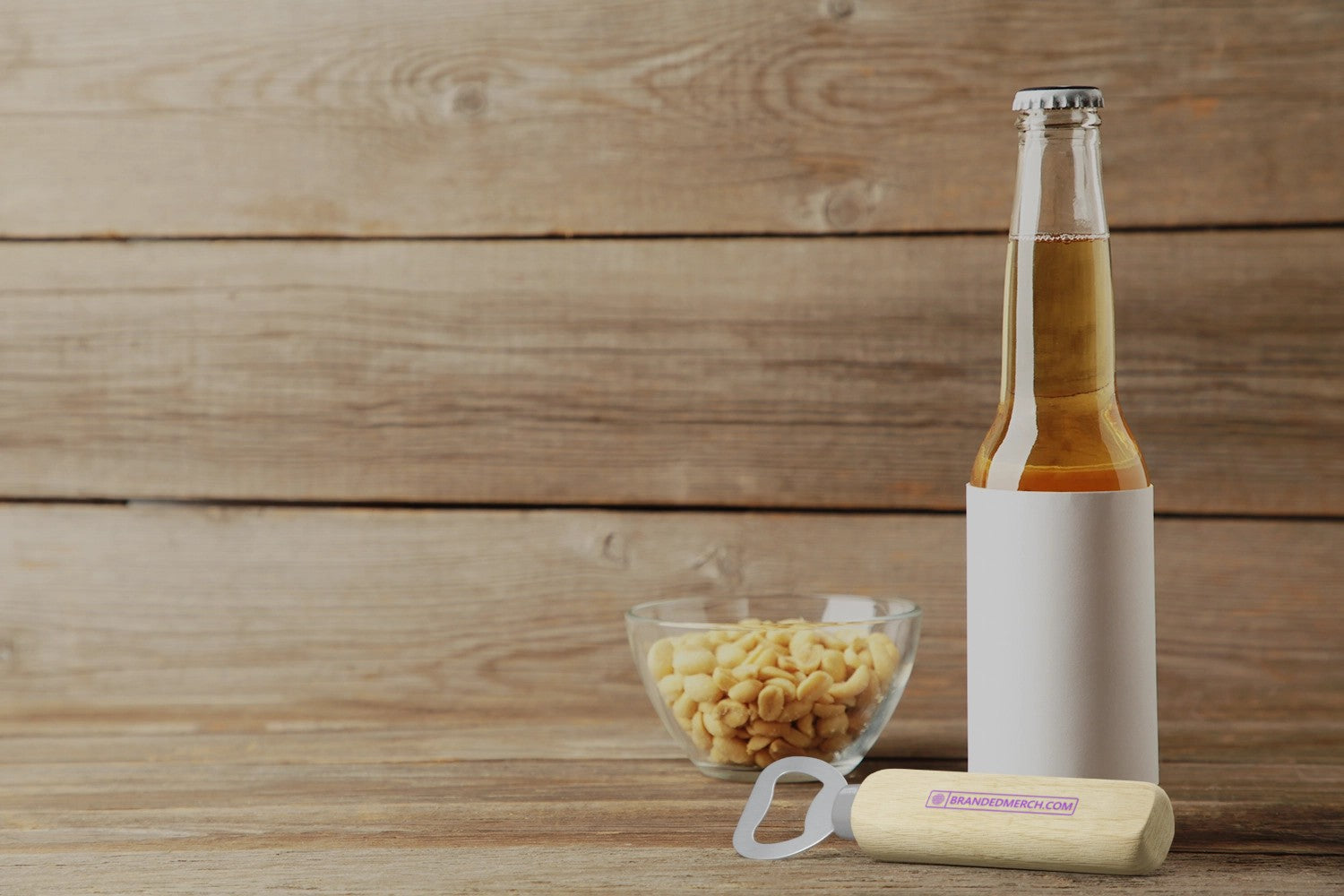 Branded Wooden Bottle Opener