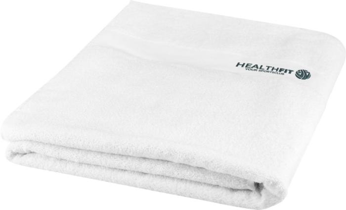 Cotton Bath Towel 100 x 180cm White 550 g/m²