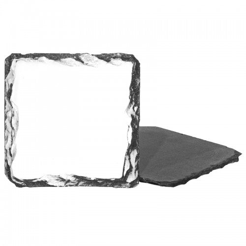 Photo Slate Coaster with Natural Edge