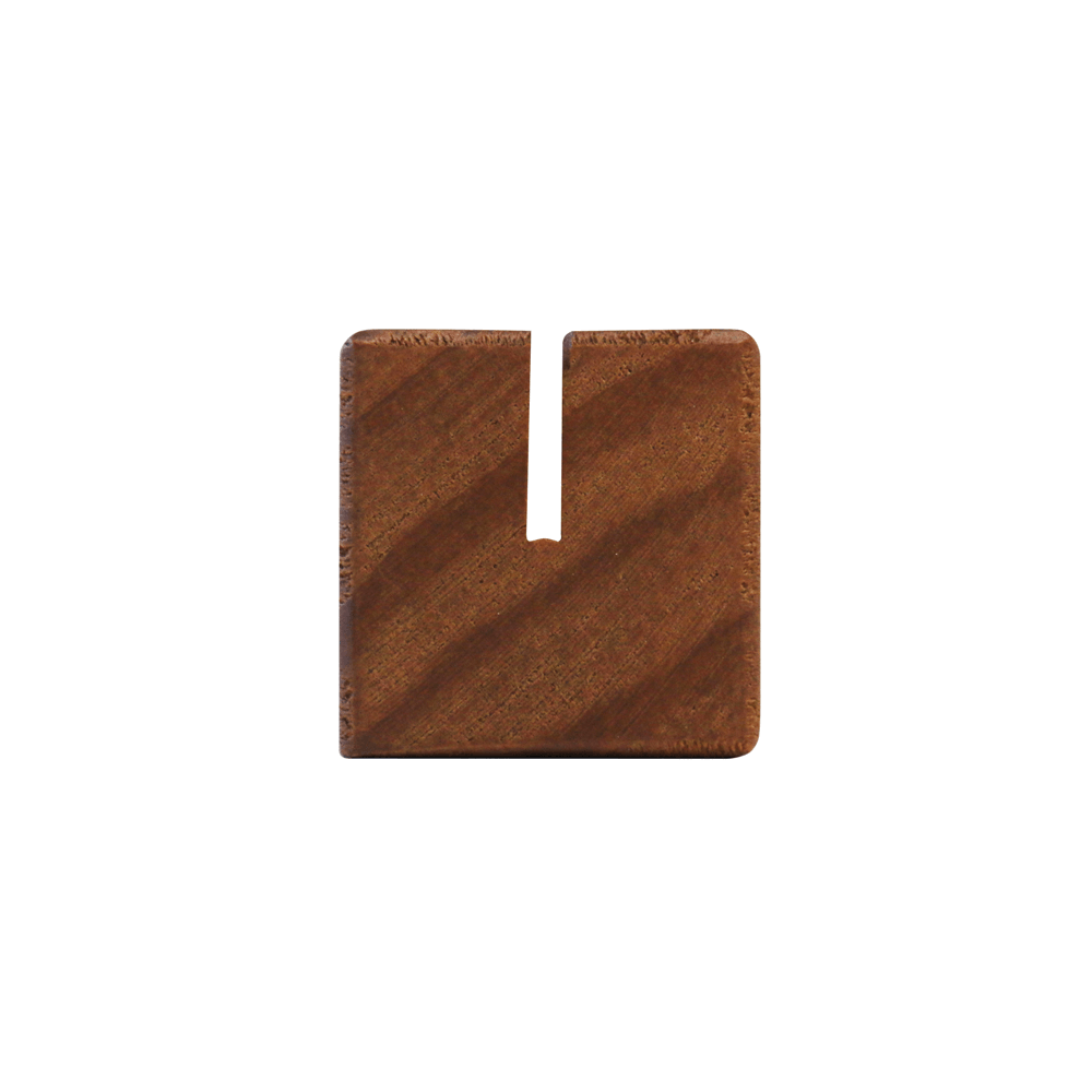Wooden Card and Menu Holder Base