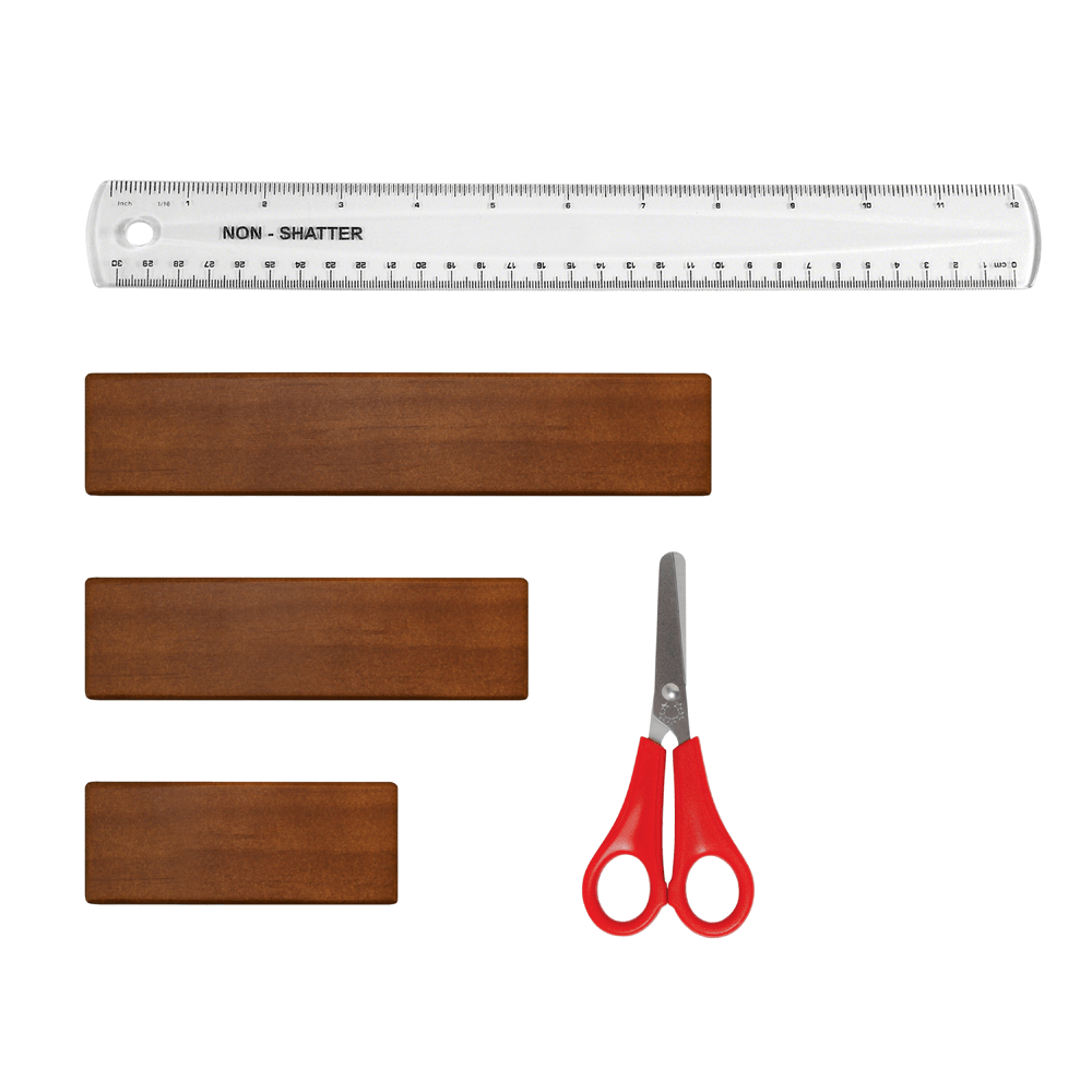 Wooden Card and Menu Holder Base