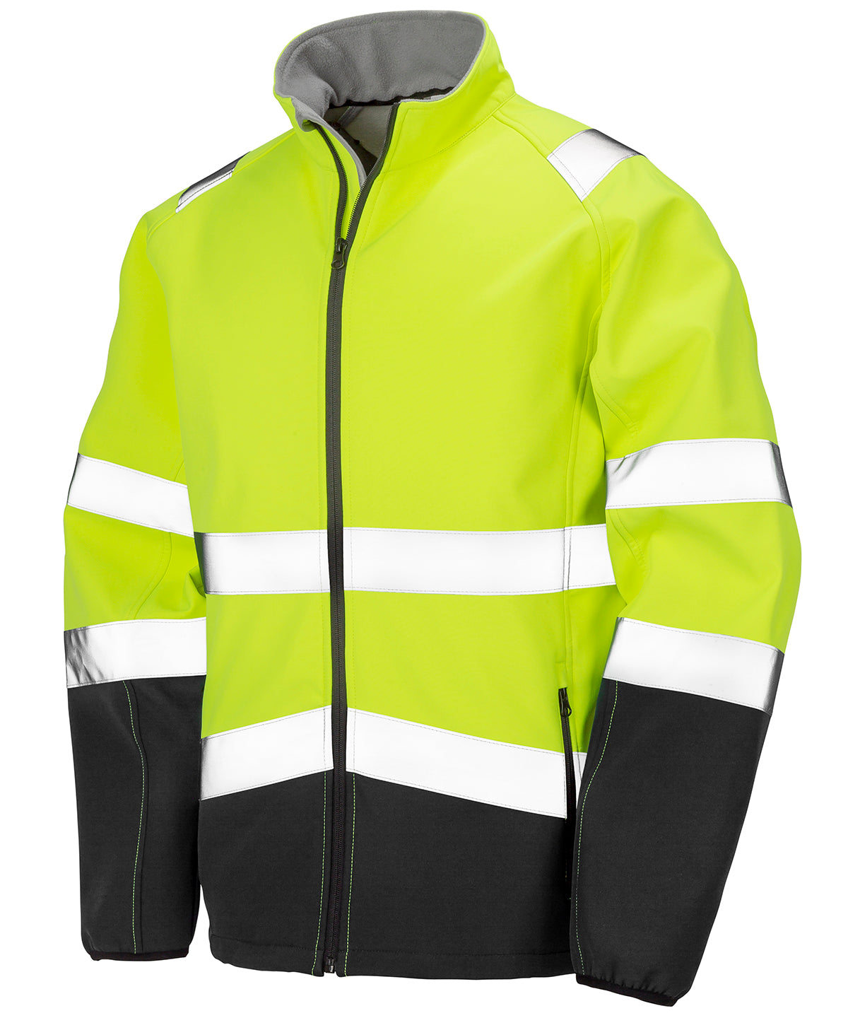 His Vis Softshell Safety Jacket
