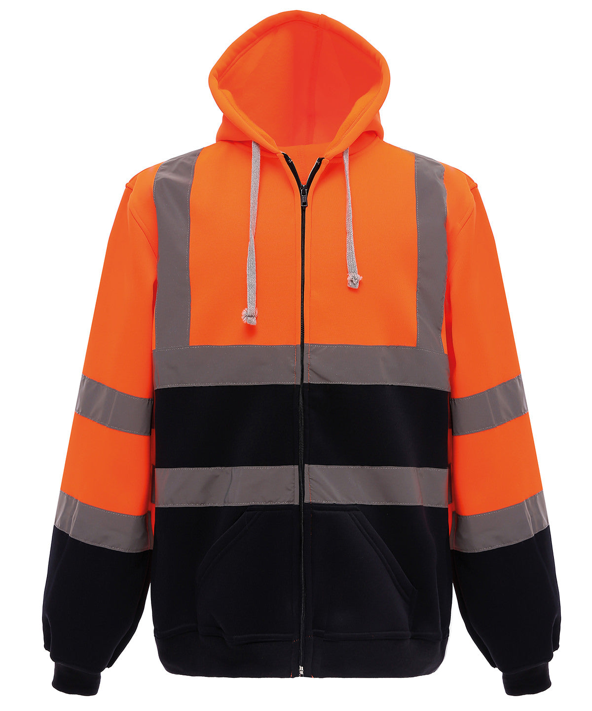 Hi Vis Zip Hoodie