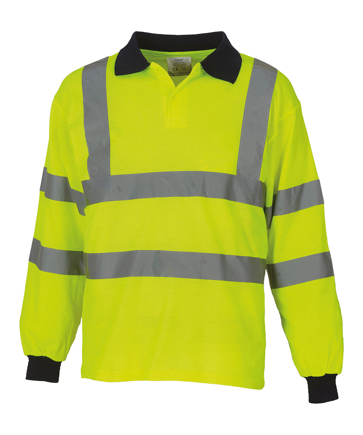 Hi Vis Long Sleeve Polo